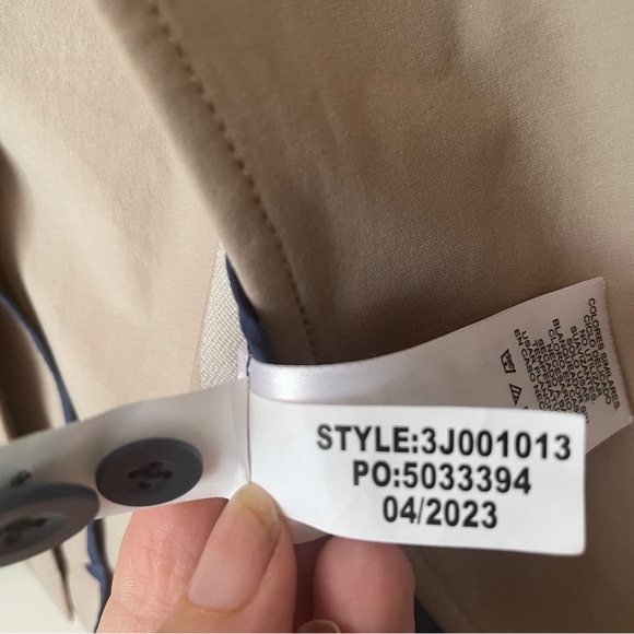 Vineyard Vines OTG On The Go Lightweight Blazer Khaki 2 Button Youth Boys 12 - Picture 8 of 9